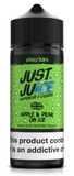 Just Juice 120ml Freebase "ICONIC Range" Shortfill E-liquid