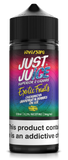 Just Juice 120ml Freebase "EXOTIC Range" Shortfill E-liquid